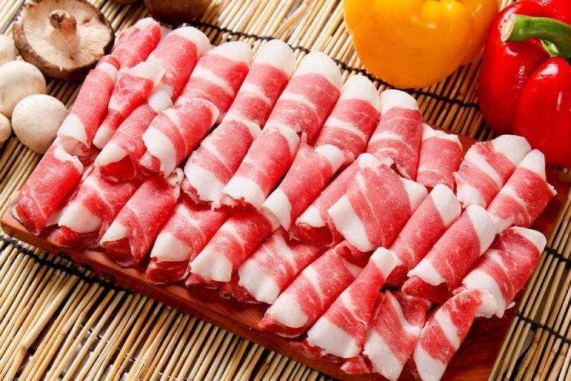 Gầu bò cắt lát mỏng
