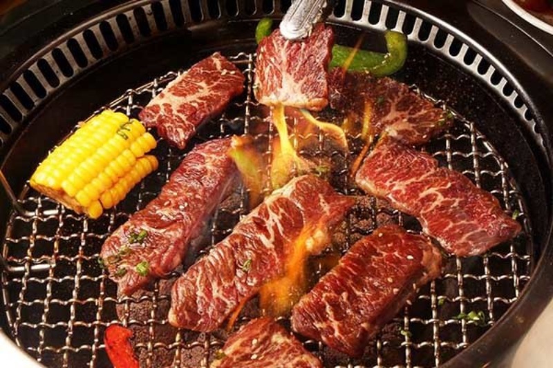 Nướng gầu bò