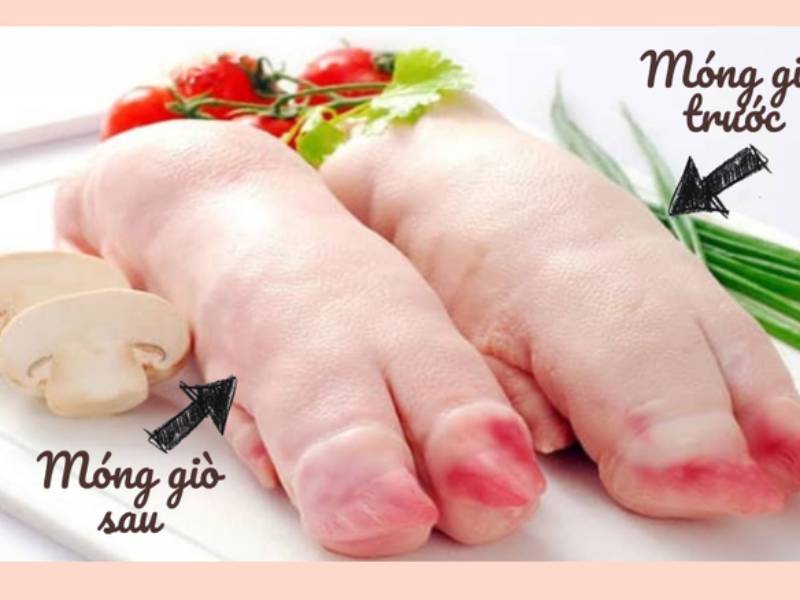 Bí quyết chọn nguyên liệu nấu canh giò heo