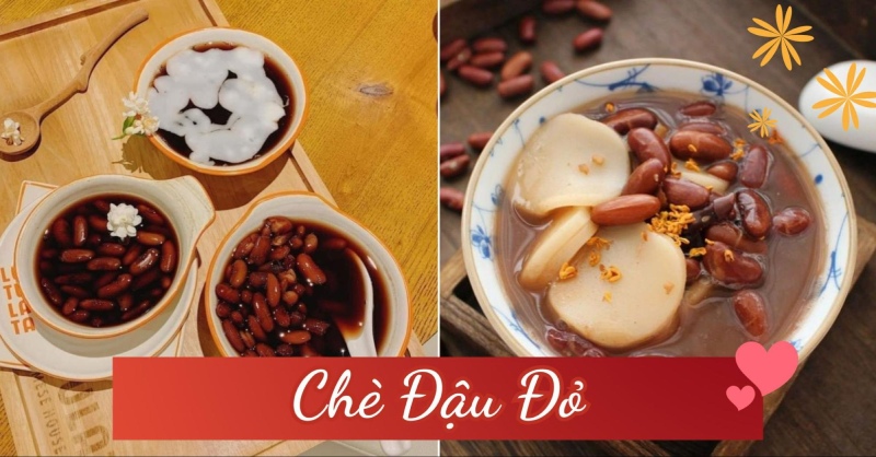 gợi ý các món ngon từ chè đậu đỏ ngày Thất Tịch
