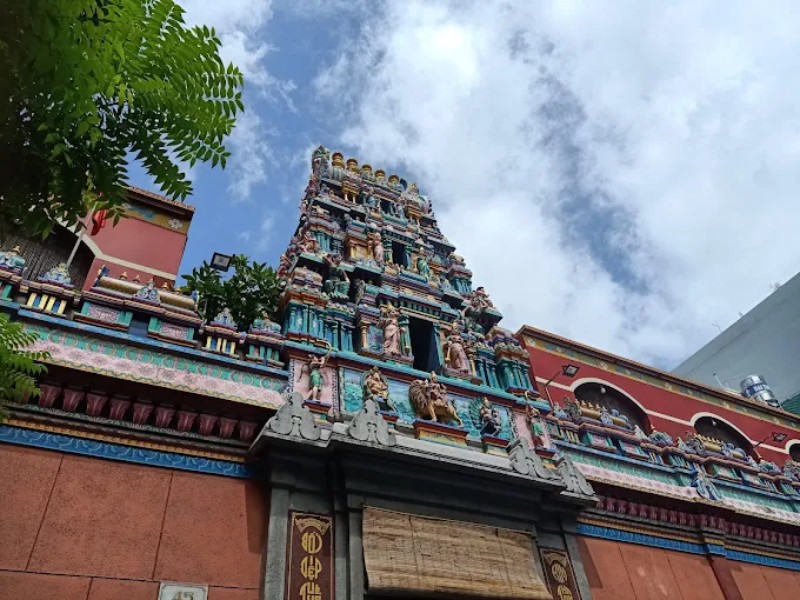 Đền Mariamman nổi bật mùa Tết Sài Gòn