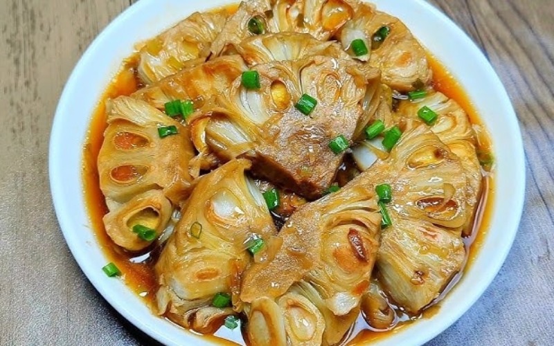 Món mít non hầm dừa