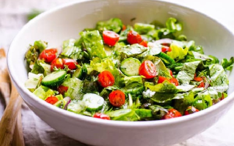 Món salad cà chua