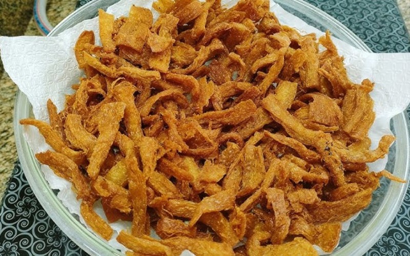 Món sườn chay chiên giòn