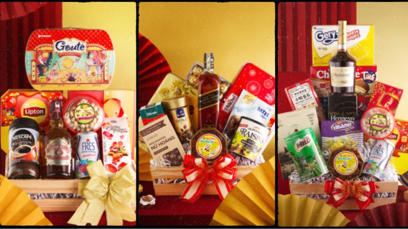 giỏ quà Tết