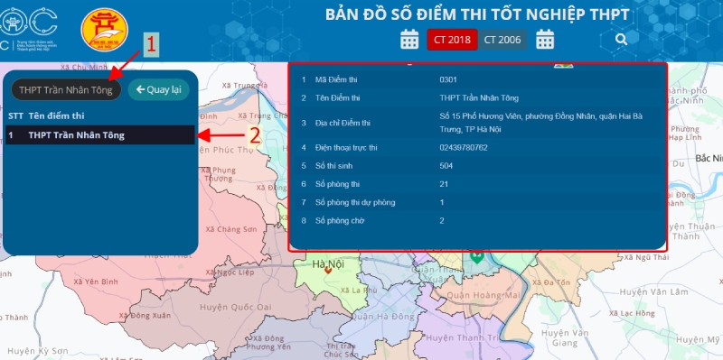 nhập tên trường để tìm kiếm nhanh hơn