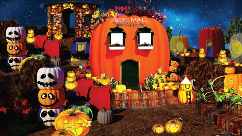 Không khí Halloween tại AEON Mall Bình Tân
