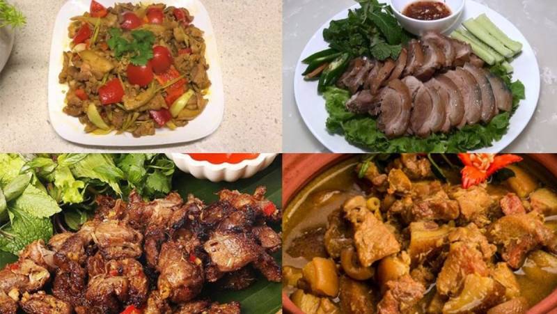 Khám phá các món làm từ heo rừng