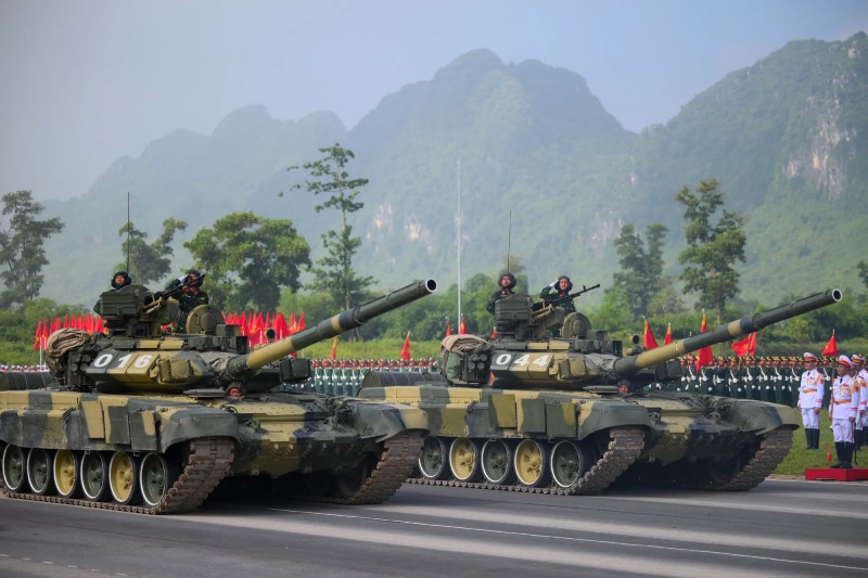 Xe tăng T-90 hiện đại của Quân đội Nhân dân Việt Nam