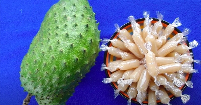 Làm mứt mãng cầu từ mãng cầu xiêm