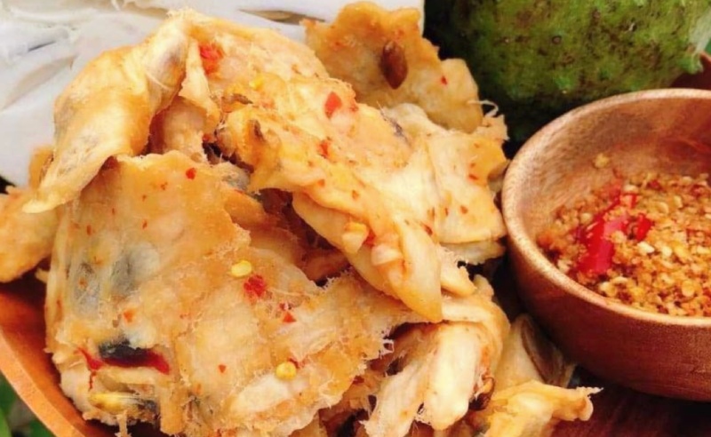 Thành phẩm mứt mãng cầu muối ớt cay ngon