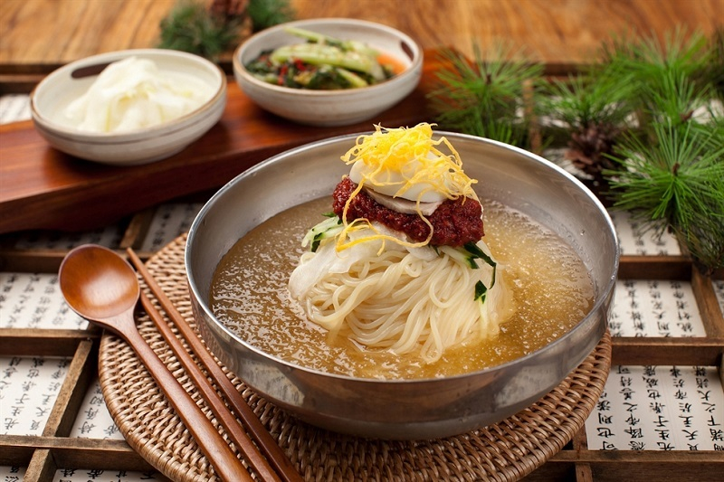 Món mì Hàn Quốc làm từ lúa mì