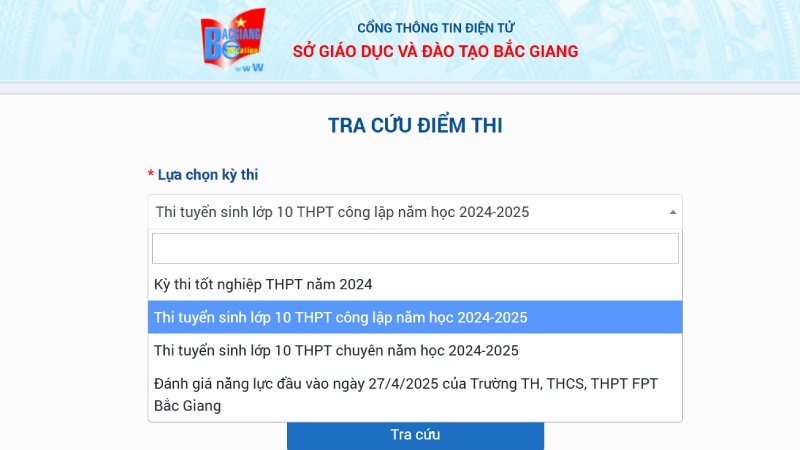 Lựa chọn kỳ thi phù hợp để xem kết quả
