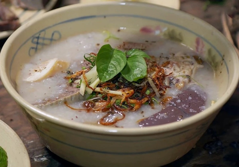 Món cháo lòng bò bổ dưỡng