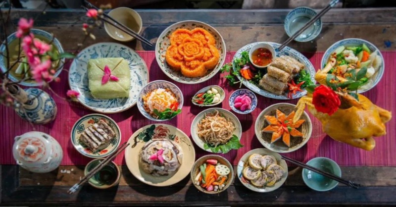 Mâm cỗ 30 Tết cho 3 miền Bắc, Trung, Nam