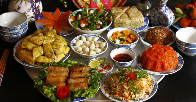Những món ăn trong mâm cỗ ngày Tết ở miền Bắc