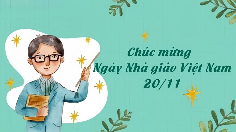 mẫu background 20/11 đẹp