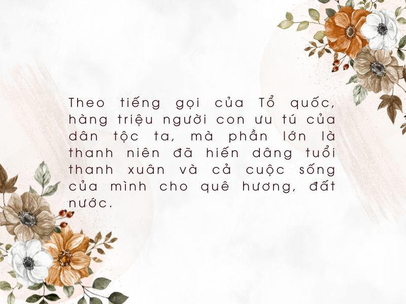 Mẫu phát biểu kỷ niệm ngày thương binh liệt sĩ