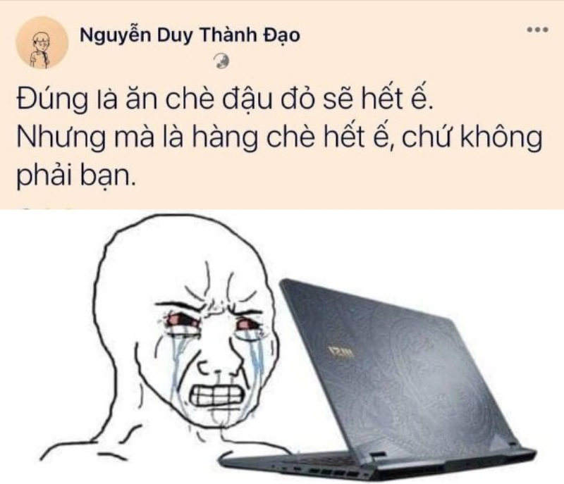Thất tịch ăn chè đậu đỏ thì chỉ có quán chè hết ế thôi