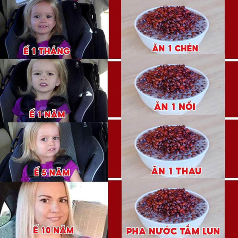 Ế bao nhiêu năm thì ăn bấy nhiêu bát đậu đỏ