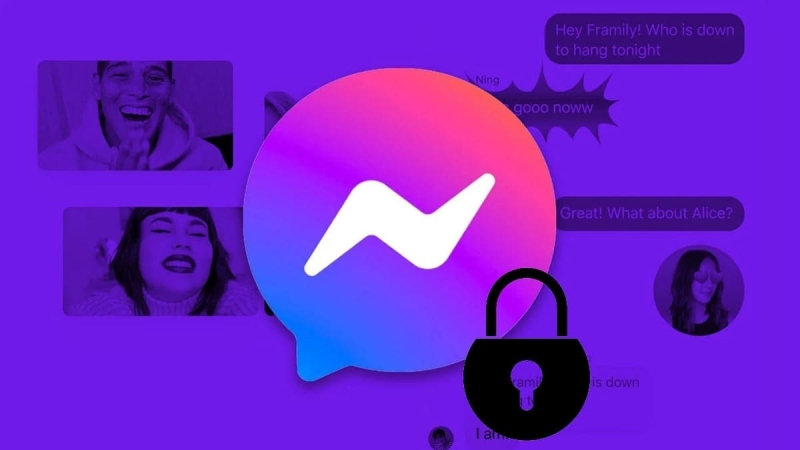 Đoạn chat mã hóa đầu cuối trong messenger