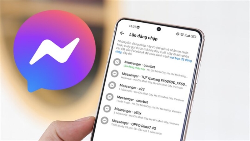Đăng nhập Messenger trên các thiết bị khác
