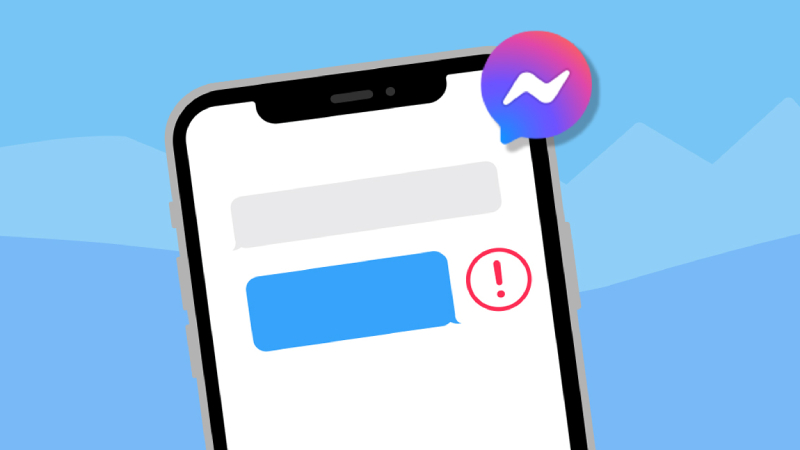 Tin nhắn Messenger hiển thị lỗi dấu chấm than