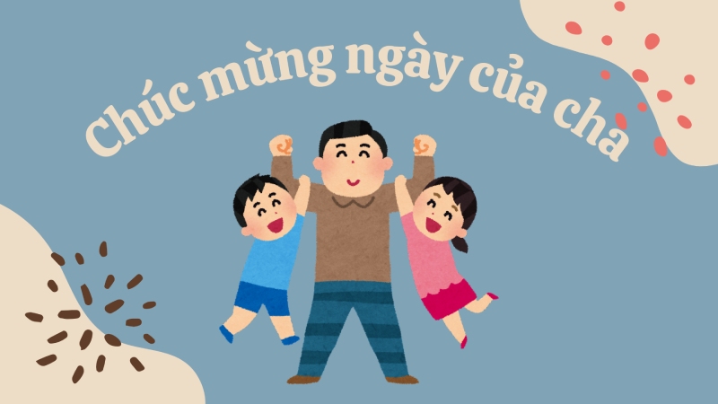 Poster chúc mừng ngày của cha