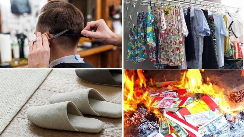 Kiêng cắt tóc đốt vàng mã vào thất tịch