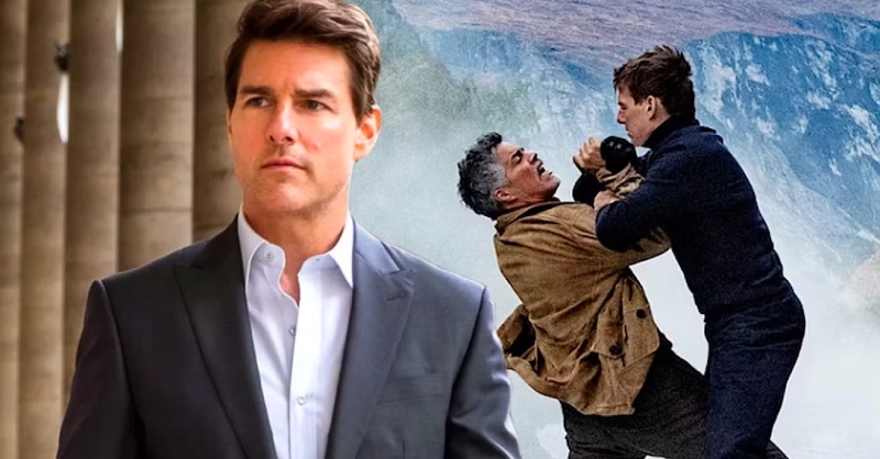 Tom Cruise tranh đấu với một người đàn ông