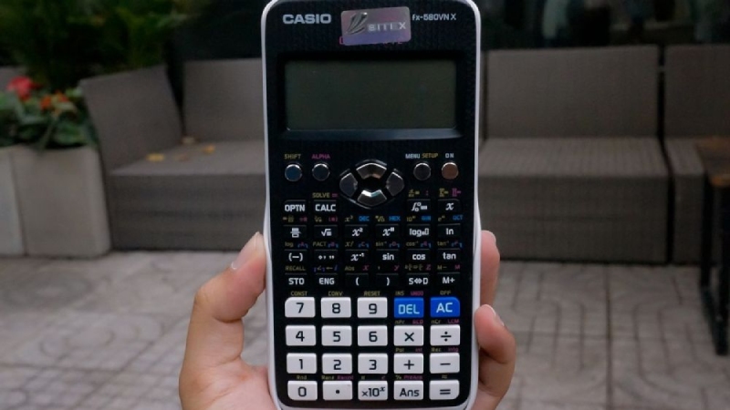 Máy tính casio được sử dụng khi đi thi