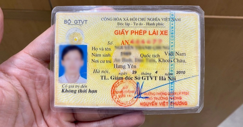 giấy phép lái xe không bắt buộc đổi nếu chưa đổi căn cước