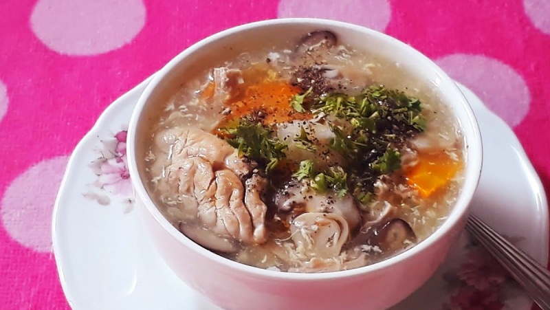 Món súp óc heo thơm ngon