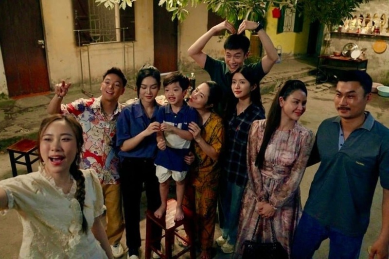 Các nhân vật trong xóm trọ rất đoàn kết, tình cảm