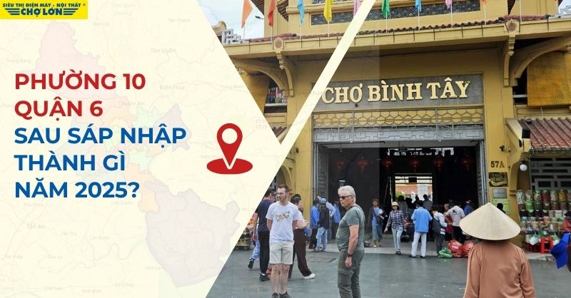 Diện mạo phường 10, quận 6 sau sáp nhập