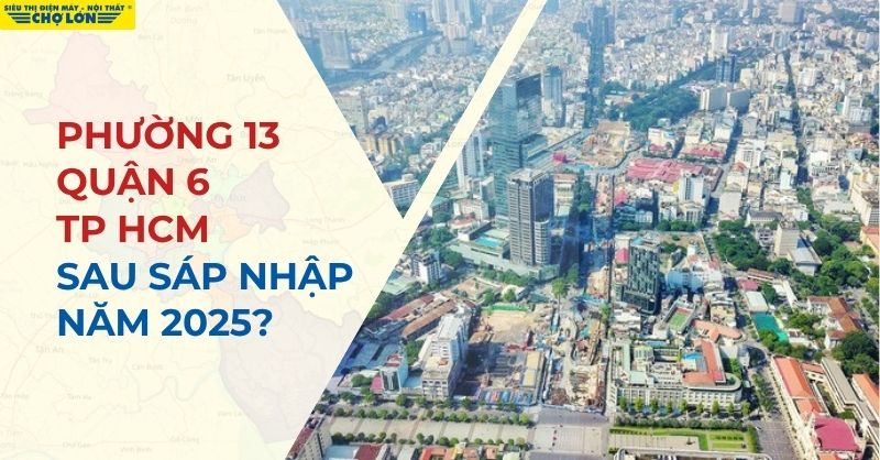 Sau sáp nhập phường 13, Quận 6, TP HCM thành gì