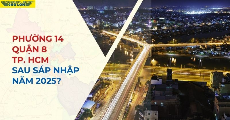 Phường 14, Quận 8, TP HCM sáp nhập