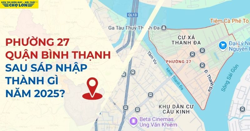 phường 27 quận Bình Thạnh sau sáp nhập trở thành phường Bình Qưới