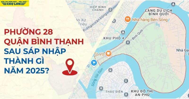 phường 28 sau sáp nhập trở thành phường Bình Qưới