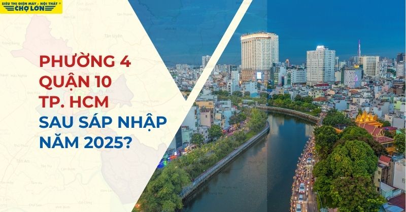 Phường 4, Quận 10, TP HCM sau sáp nhập