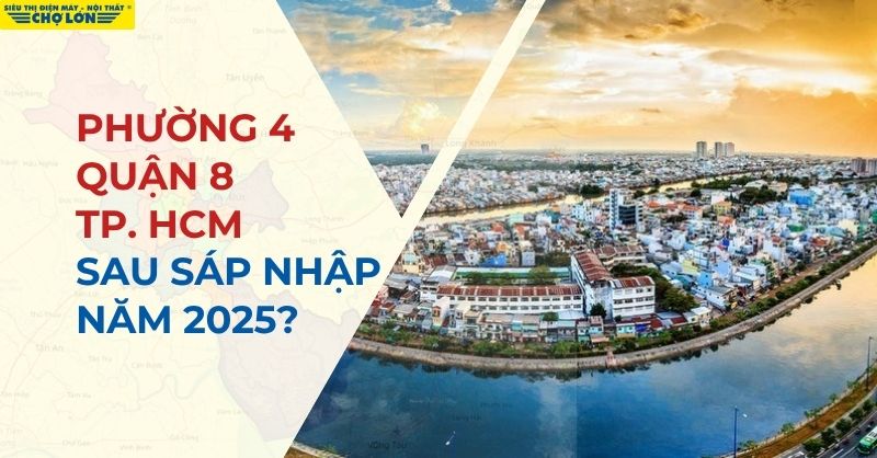 Phường 4, Quận 8, TP HCM sau sáp nhập