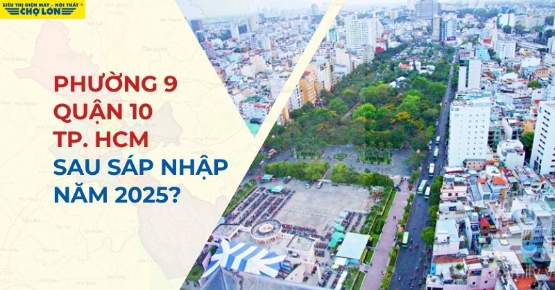 Phường 9, Quận 10, TP HCM sáp nhập