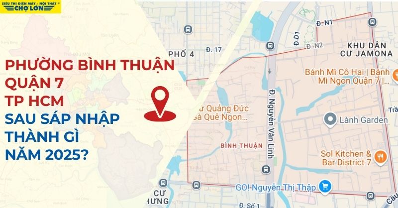 phường Bình Thuận quận 7 sau sáp nhập 2025