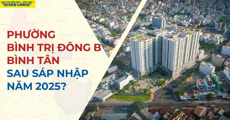 Phường Bình Trị Đông B, Bình Tân sau sáp nhập