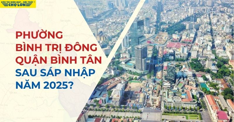 Phường Bình Trị Đông, Quận Bình Tân sau sáp nhập