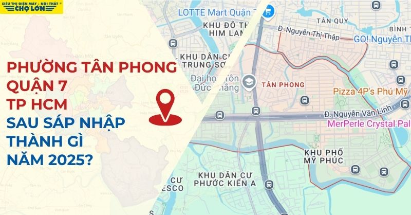 phường Tân Phong, quận 7 sau sáp nhập 2025