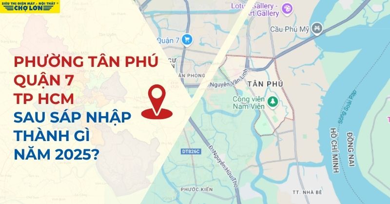 Phường Tân Phú Quận 7 sau sáp nhập