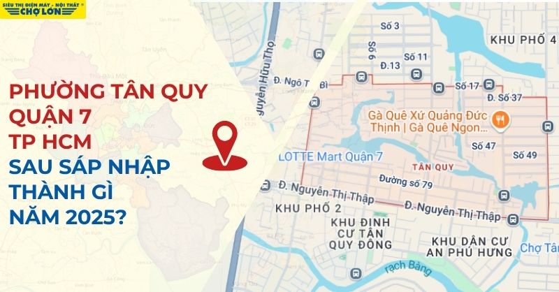 phường Tân Quy quận 7 sau sáp nhập 2025