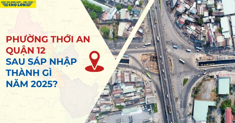 Bản đồ phường thới an quận 12
