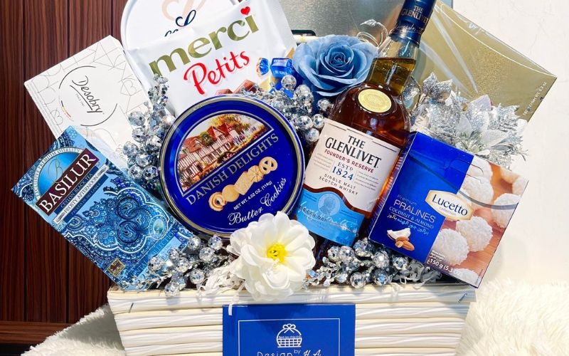 Giỏ quà tết cho nhân viên